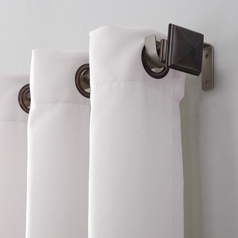 No. 918 Webster White Curtain 80 in. W X 84 in. L