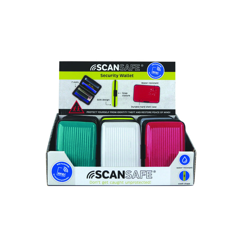 Scansafe Safety and Security Security Wallet Aluminum
