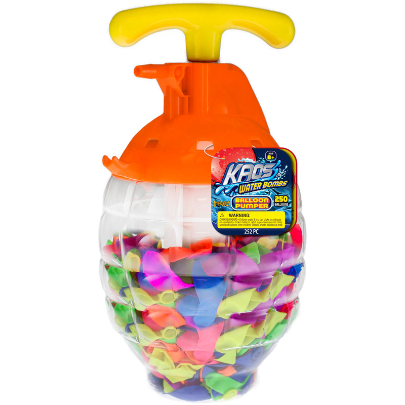 Kaos Water Balloon Pumper Assorted