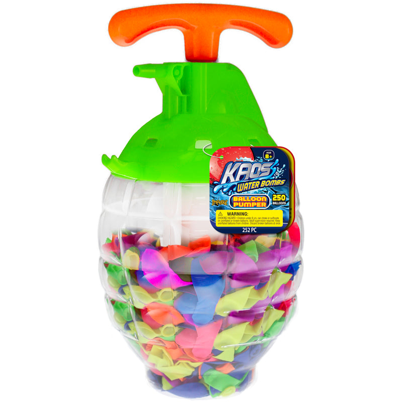 Kaos Water Balloon Pumper Assorted