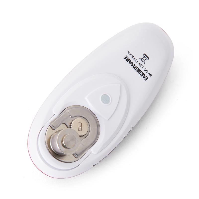 Farberware Red Plastic Battery Operated Can Opener