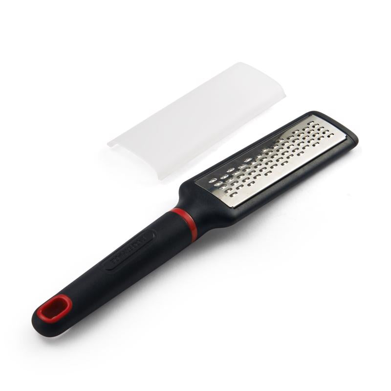 Farberware Black/Silver Plastic/Stainless Steel Zester Grater
