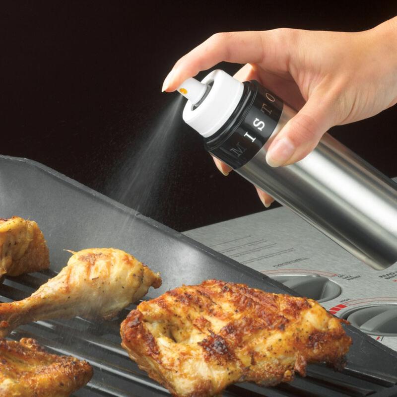 Misto Silver Aluminum Oil Sprayer
