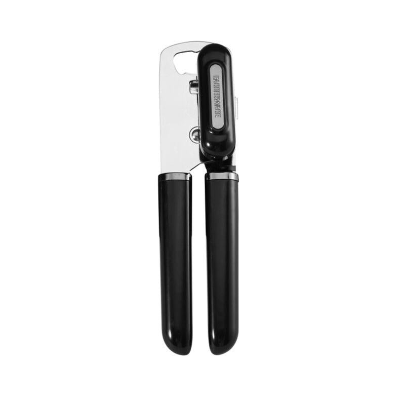 Farberware Black/Silver ABS/Stainless Steel Manual Can Opener