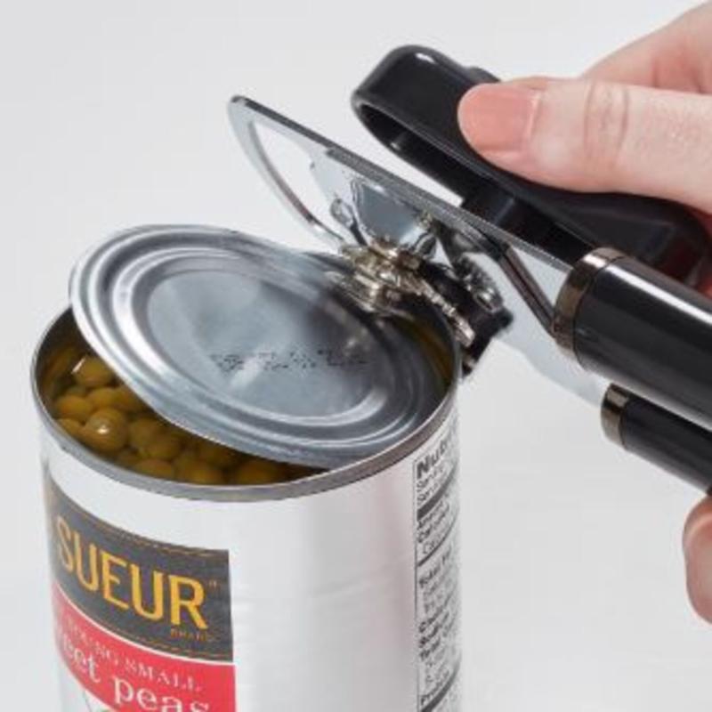 Farberware Black/Silver ABS/Stainless Steel Manual Can Opener