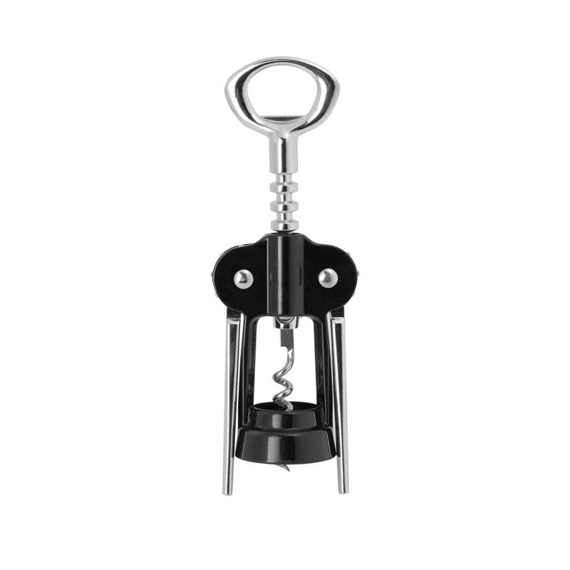 Farberware Black/Silver Plastic/Stainless Steel Wing Corkscrew