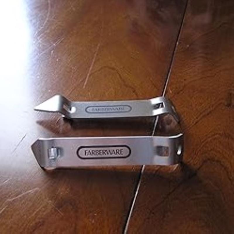 Farberware Silver Stainless Steel Manual Bottle Opener