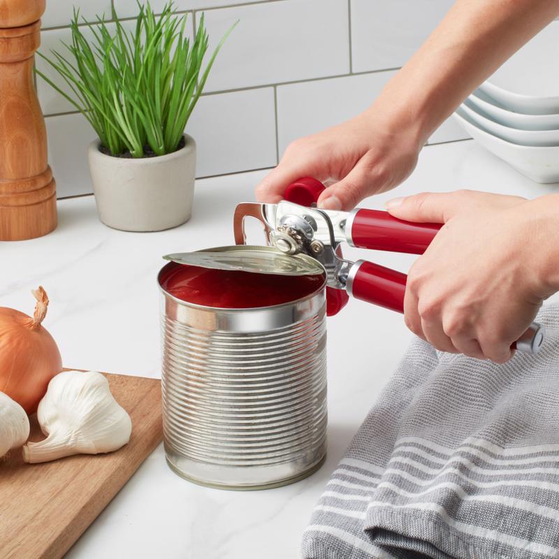 KitchenAid Gloss Red ABS/Stainless Steel Manual Bottle/Can Opener