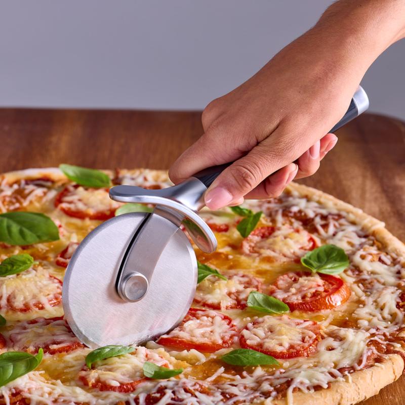 KitchenAid Black/Silver ABS Plastic/Stainless Steel Pizza Wheel