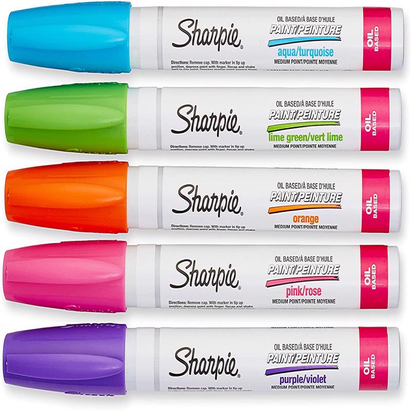 Sharpie Assorted Medium Tip Paint Marker 5 pk