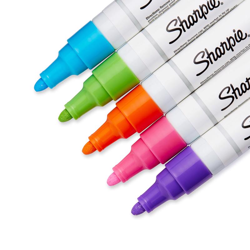 Sharpie Assorted Medium Tip Paint Marker 5 pk