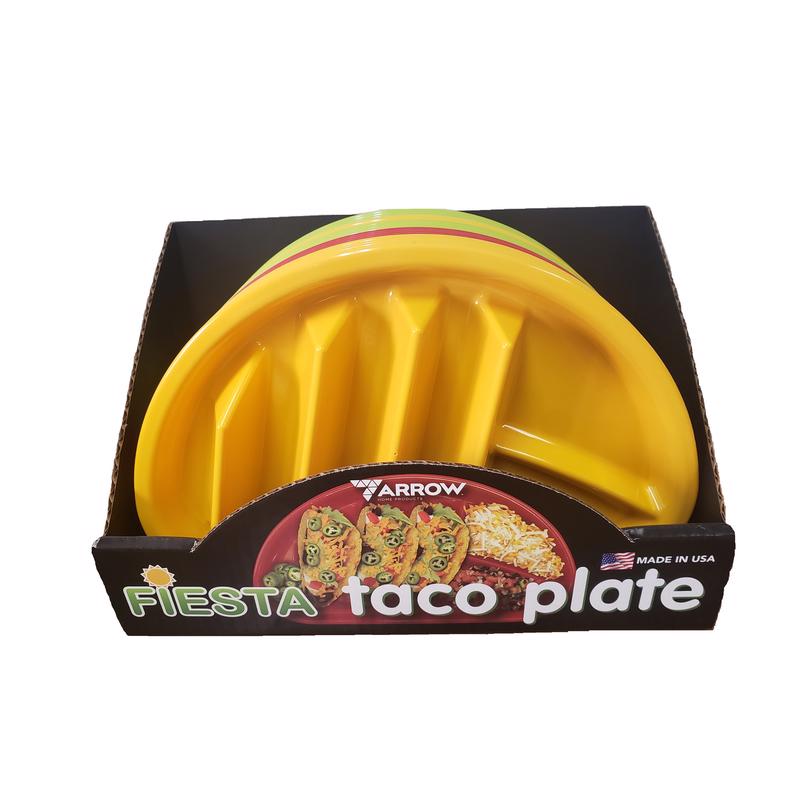 Arrow Home Products Assorted Plastic Plate Divided Plate