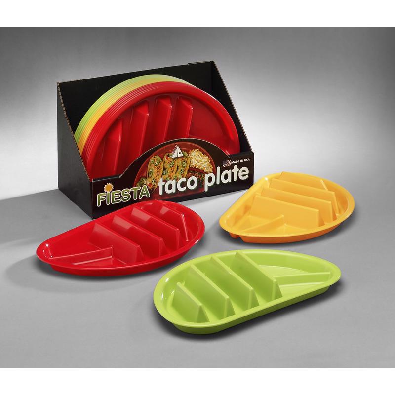 Arrow Home Products Assorted Plastic Plate Divided Plate