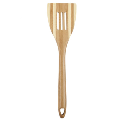 Core Kitchen Pro Chef Beige Bamboo Slotted Spatula L-12.01 W-3.15 H-0.59