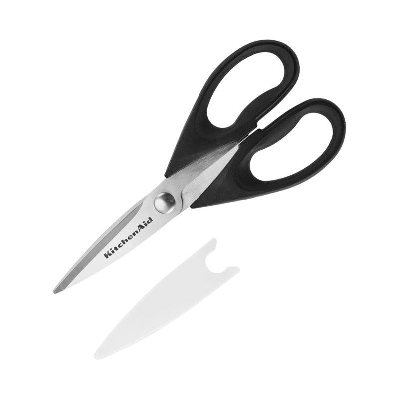 KitchenAid 4.5 in. L Plastic/Stainless Steel Kitchen Shears