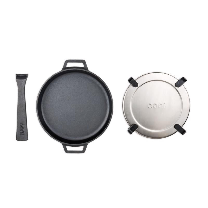 Ooni Skillet Cast Iron Grizzler Pan