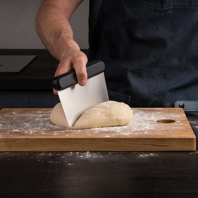 Ooni Black Nylon/Stainless Steel Pizza Dough Scraper