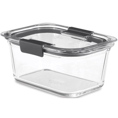 Rubbermaid Brilliance 4.7 cups Clear Food Container and Lid