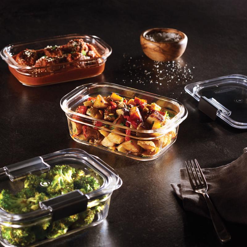 Rubbermaid Brilliance 4.7 cups Clear Food Container and Lid