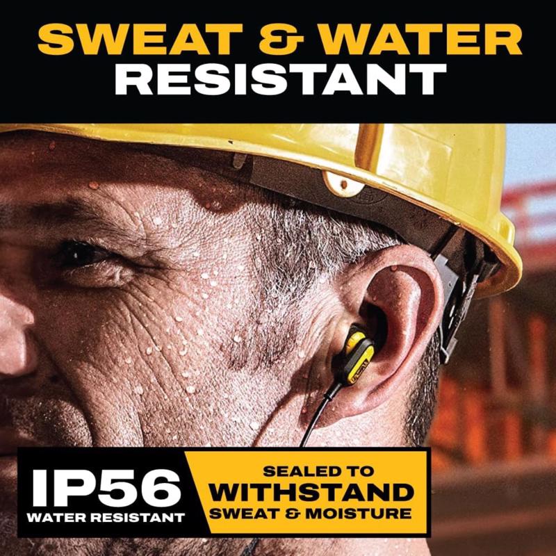 DeWalt Jobsite Wireless Bluetooth Earphone
