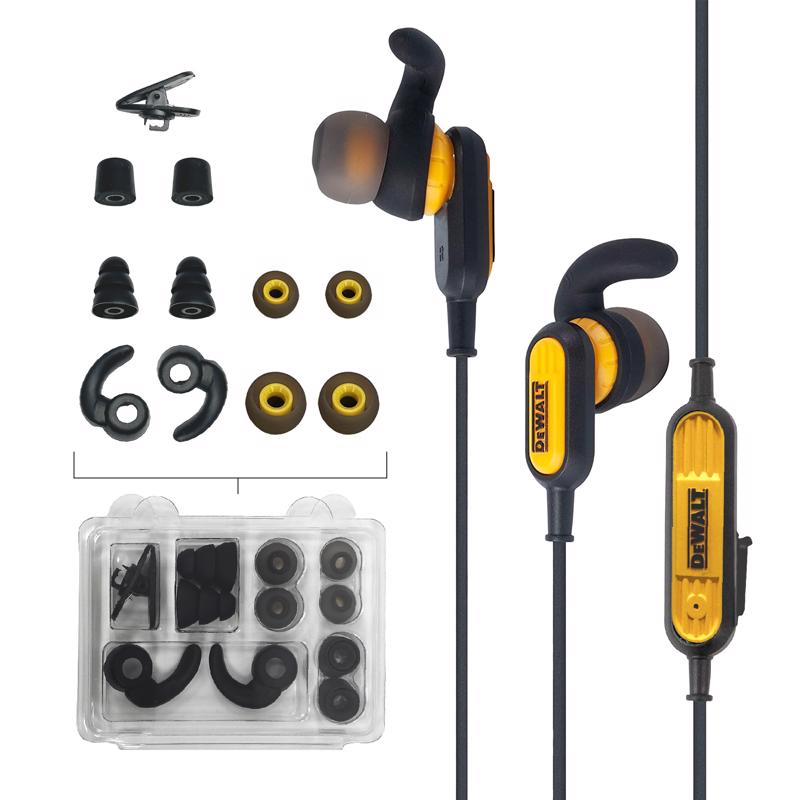 DeWalt Jobsite Wireless Bluetooth Earphone
