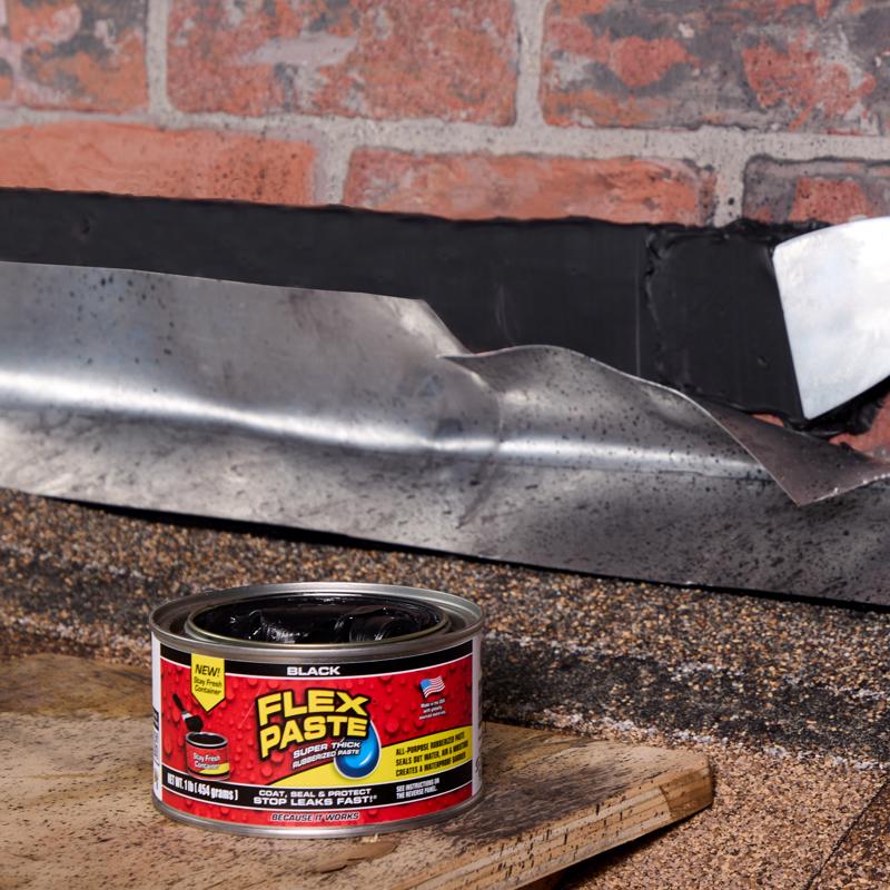 Flex Seal Family of Products Flex Paste Black Rubberized Paste 8.75 fl. oz.