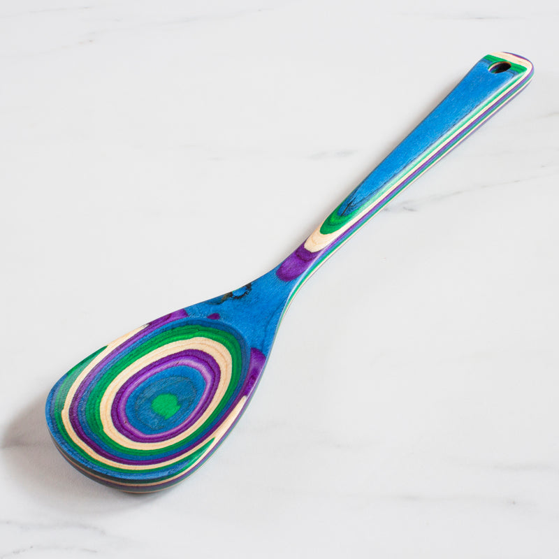 Totally Bamboo Baltique Multicolored Birch Wood Mixing Spoon