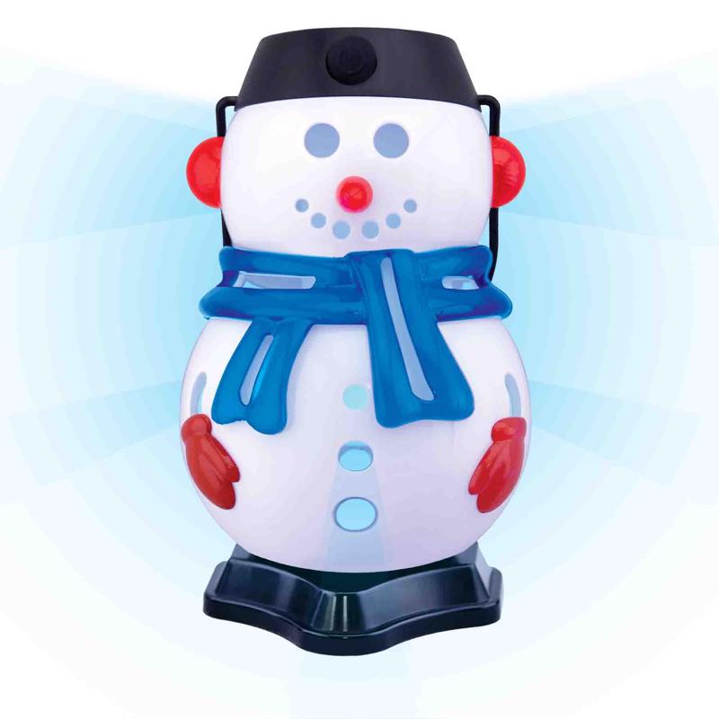 Shawshank LEDz Magic Seasons Snowman Flicker Flame Tabletop Lantern