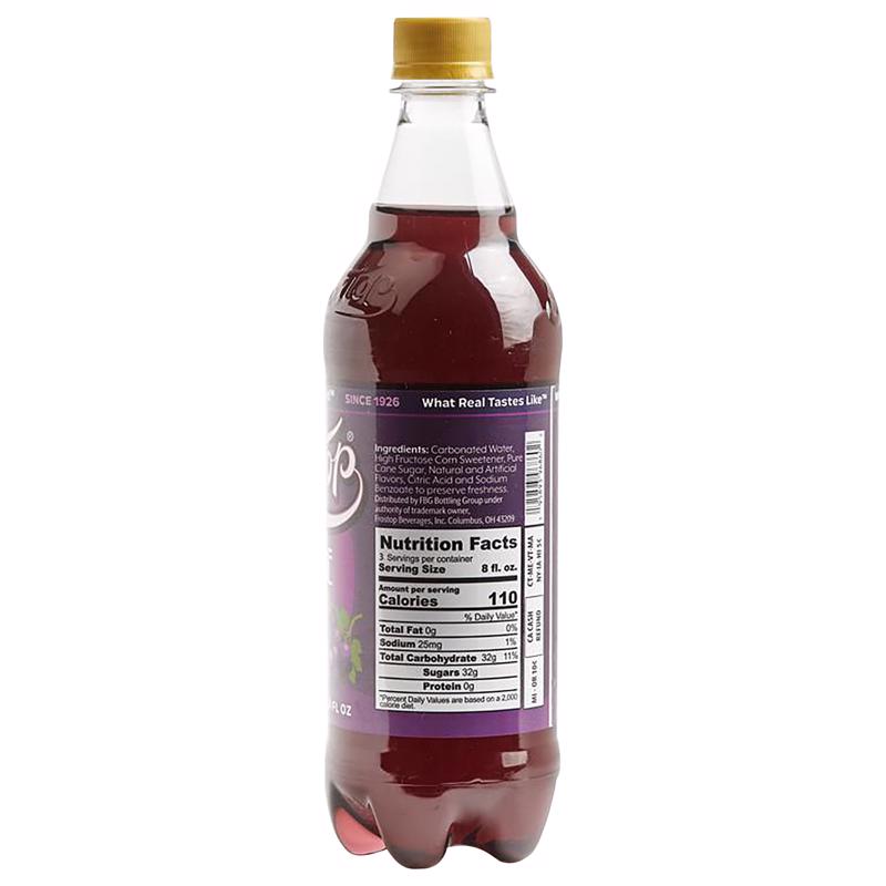 Frostop Grape Soda 24 oz
