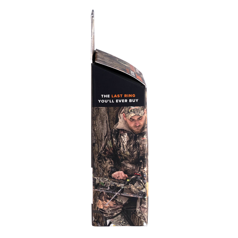 Groove Life Mossy Oak Unisex Original Camo Round Brown Ring Silicone Water Resistant Size 11