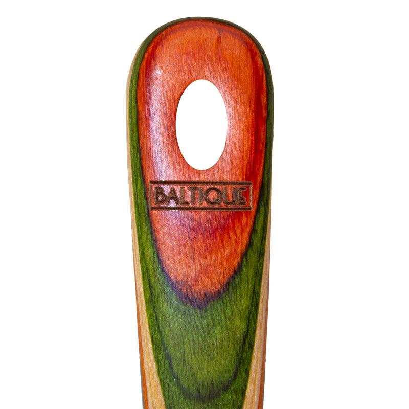 Totally Bamboo Baltique Multicolored Birch Wood Spurtle