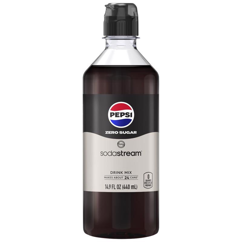 SodaStream Zero Sugar Pepsi Soda Mix 440 ml