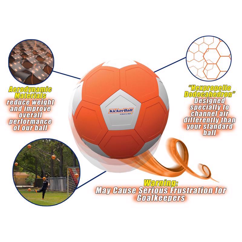 KickerBall Swerve Ball Sports Soccer Ball