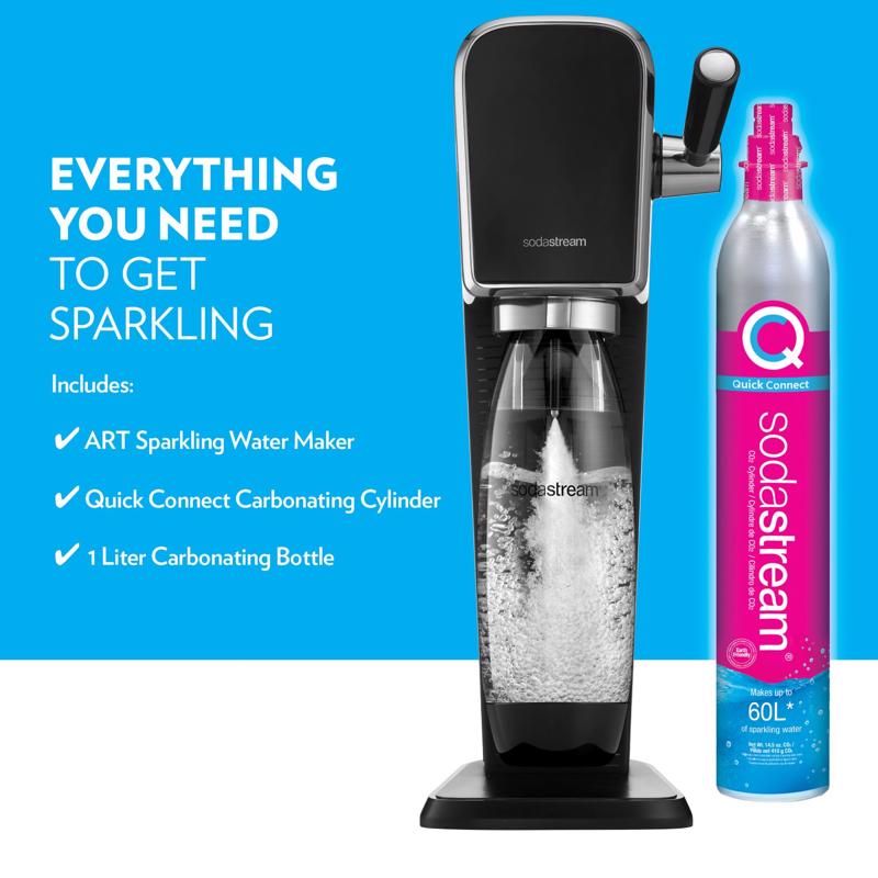 SodaStream ART Machine Black 1 L Soda Maker