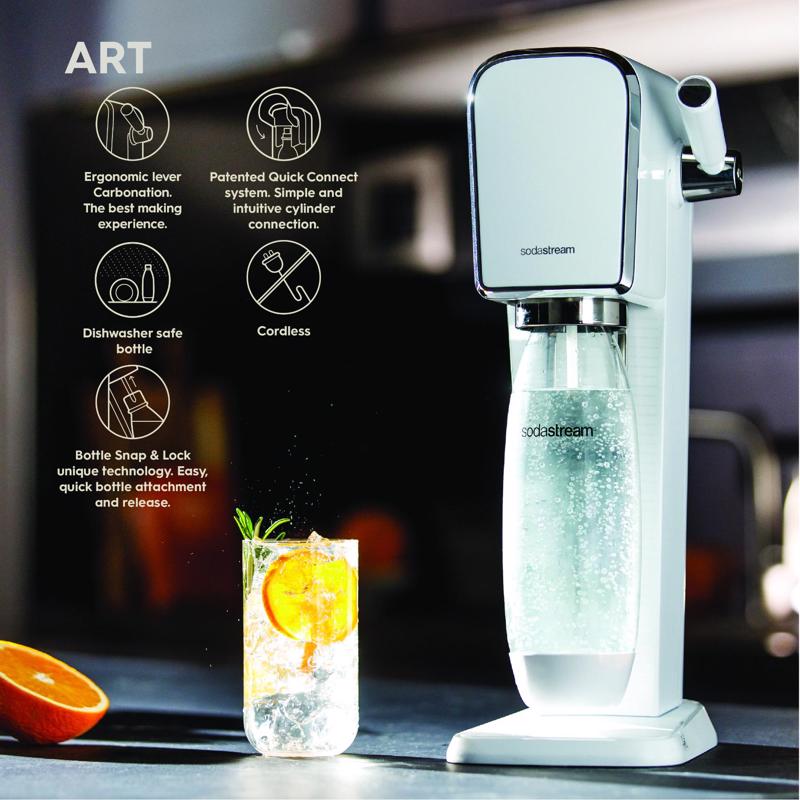 SodaStream ART Machine White 1 L Soda Maker