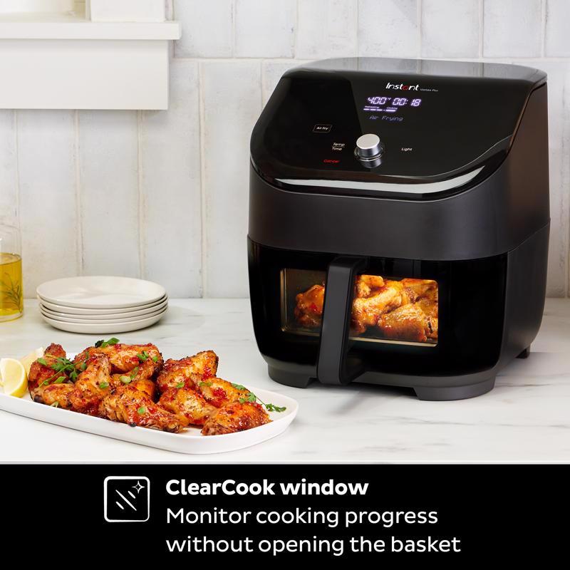 Instant Vortex Black 6 qt Programmable Digital Air Fryer