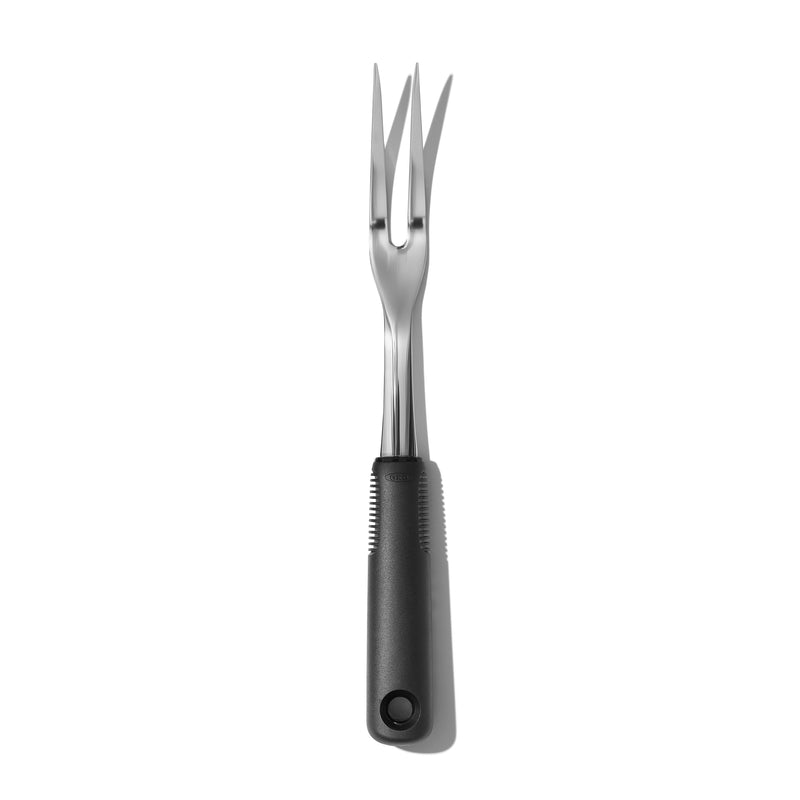 OXO Good Grips Black/Silver Stainless Steel Fork