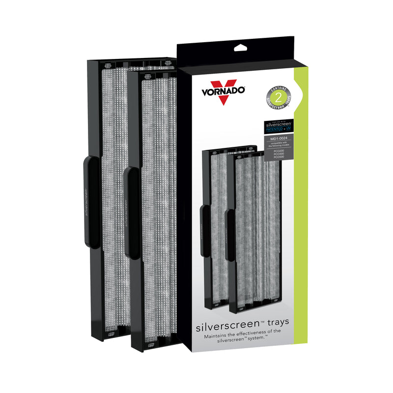 Vornado PCO375DC/PCO575DC 0.9 in. H X 4.4 in. W Rectangular Silverscren Tray 2 pk