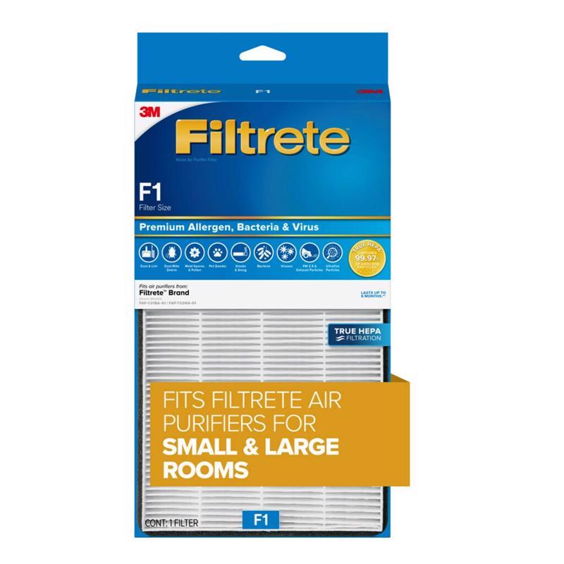 Filtrete 3M 12 in. H X 6.75 in. W Rectangular HEPA Air Purifier Filter