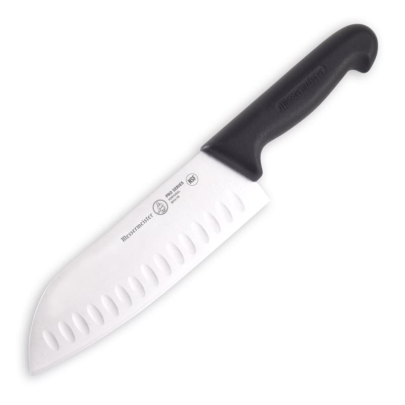 Messermeister Pro Series 7 in. L Stainless Steel Santoku Knife