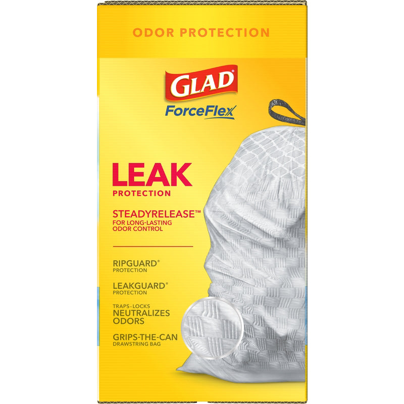 Glad Force Flex 13 gal Fresh Tall Kitchen Bags Drawstring 110 pk