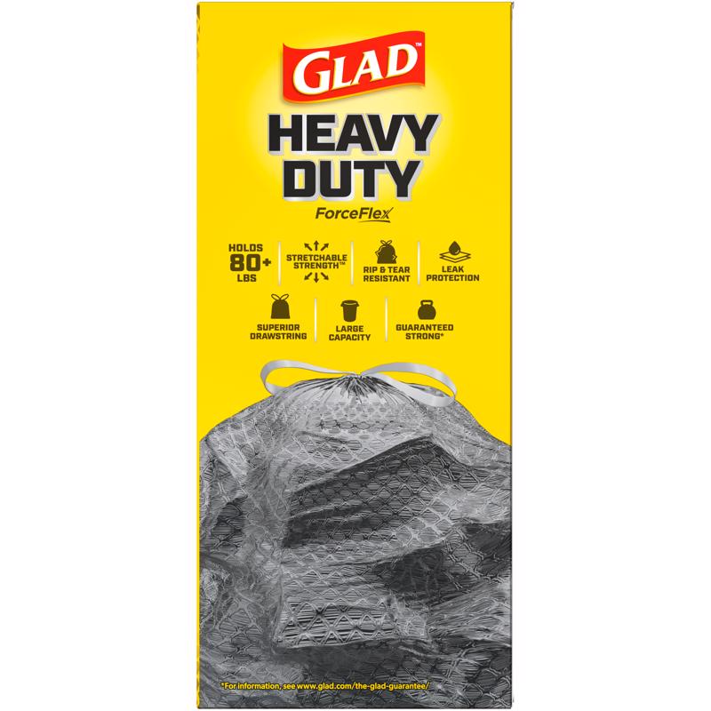 Glad Force Flex 30 gal Mountain Air Trash Bags Drawstring 25 pk