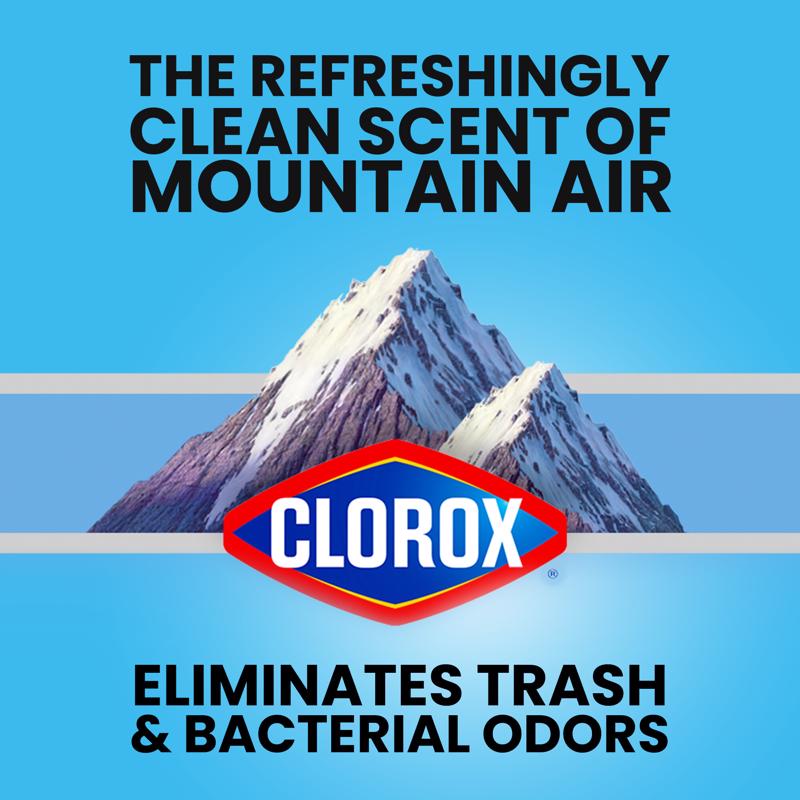 Glad Force Flex 30 gal Mountain Air Trash Bags Drawstring 25 pk