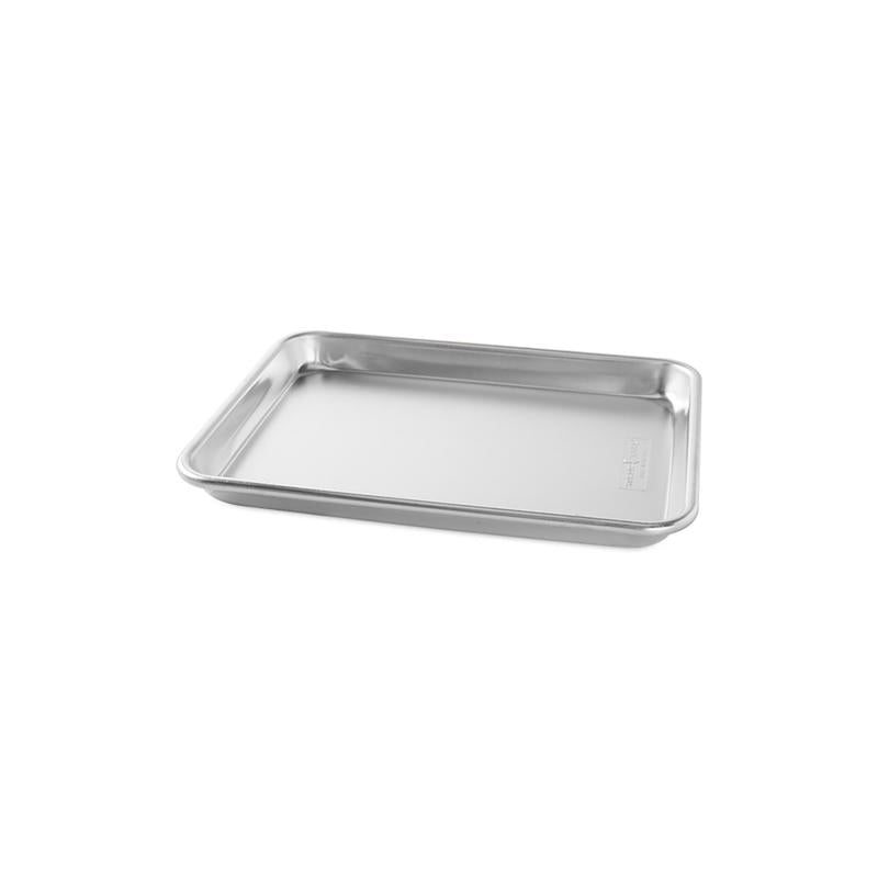Nordic Ware 9.6 in. W X 13 in. L Quarter Sheet Pan Silver