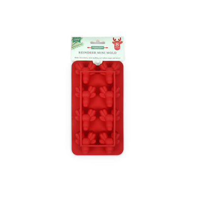 Handstand Kitchen Winter Wonderland Reindeer Mini Mold Silicone