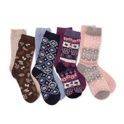 Muk Luks Unisex Boot One Size Fits Most Socks Assorted