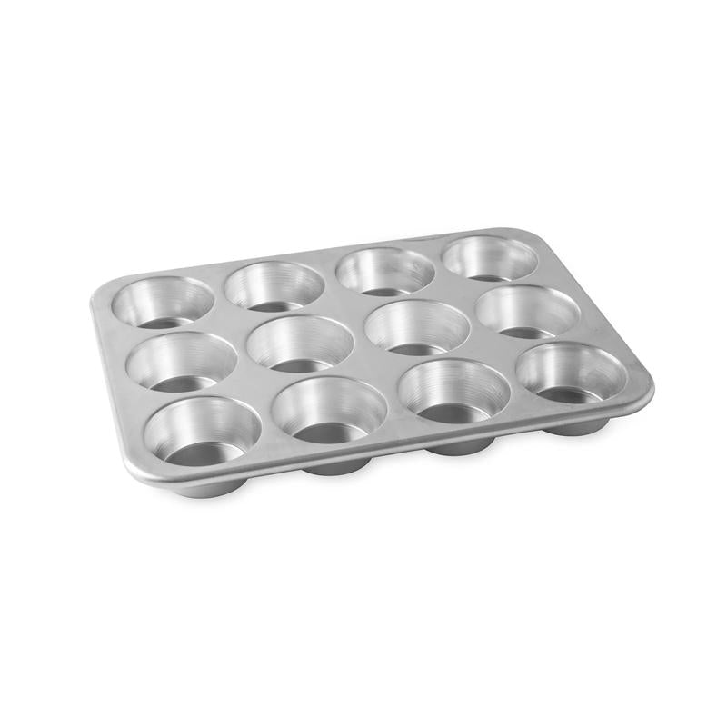 Nordic Ware Naturals 9.5 in. W X 12.9 in. L Muffin Pan Silver
