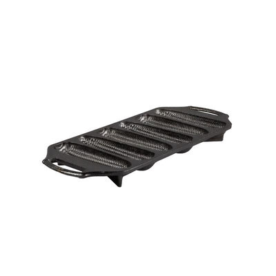 Lodge 6 in. W X 14.13 in. L Corn Bread Pan Black
