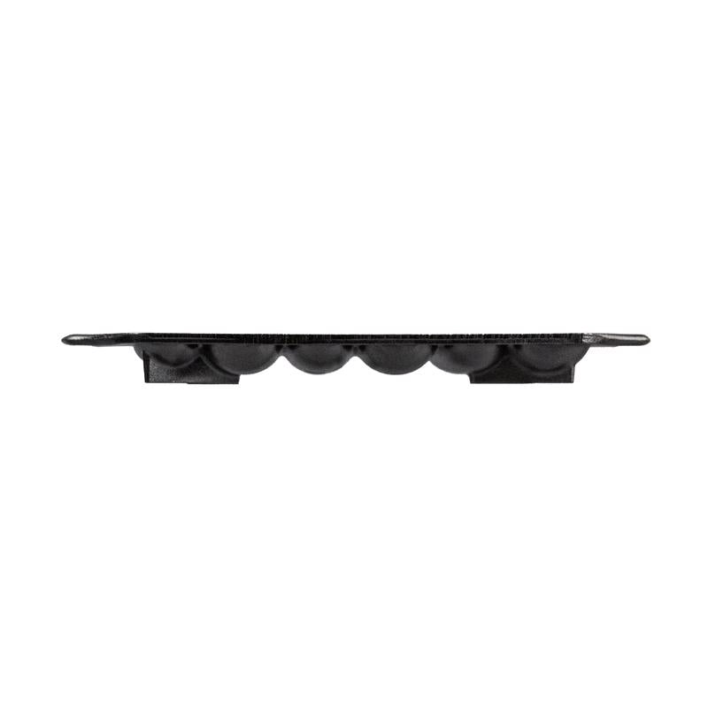 Lodge 6 in. W X 14.13 in. L Corn Bread Pan Black