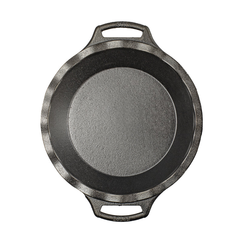 Lodge 12.44 in. W X 1.69 in. L Pie Pan Black